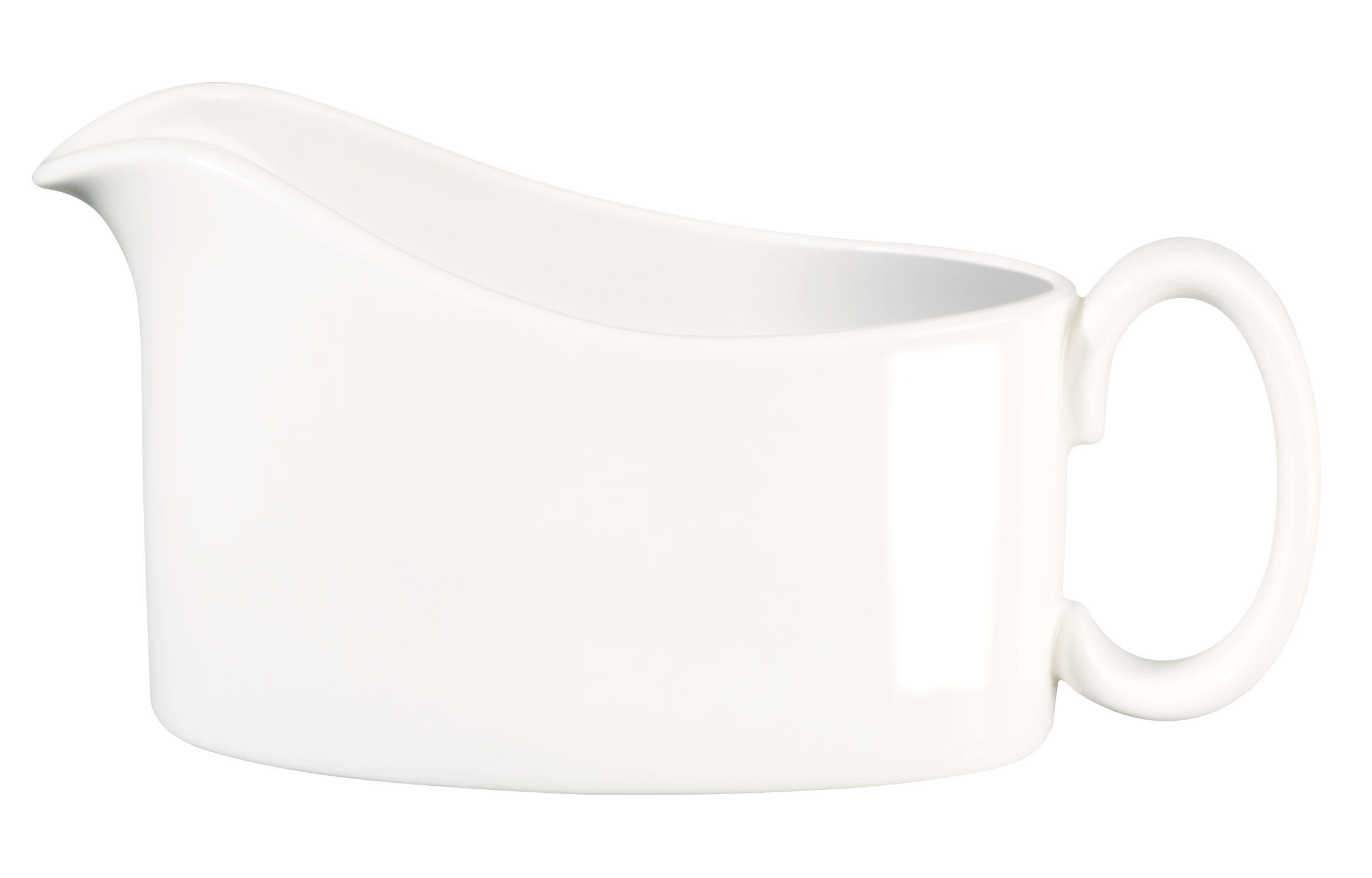 SAUCIERE A TABLE  15,2/9,5 cm  - Weiß, Basics, Keramik (15,2/9,5cm) - ASA