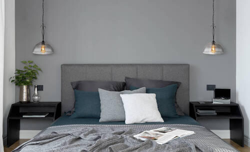 HÄNGELEUCHTE 30/120 cm    - Schwarz, Konventionell, Glas/Metall (30/120cm) - Globo