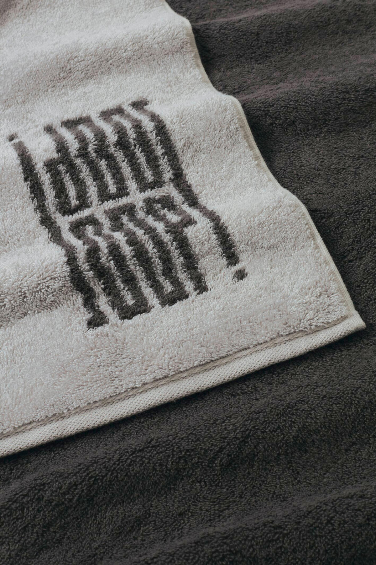 DUSCHTUCH 80/150 cm JOOP! BARS  - Platinfarben, Basics, Textil (80/150cm) - Joop! Living
