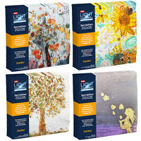 SERVIETTE  33/33 cm   - Multicolor, Trend, Papier (33/33cm)