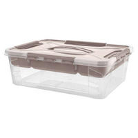 BOX S VEKOM 10 l - priehľadné, Basics, plast (39/29/12,4cm)