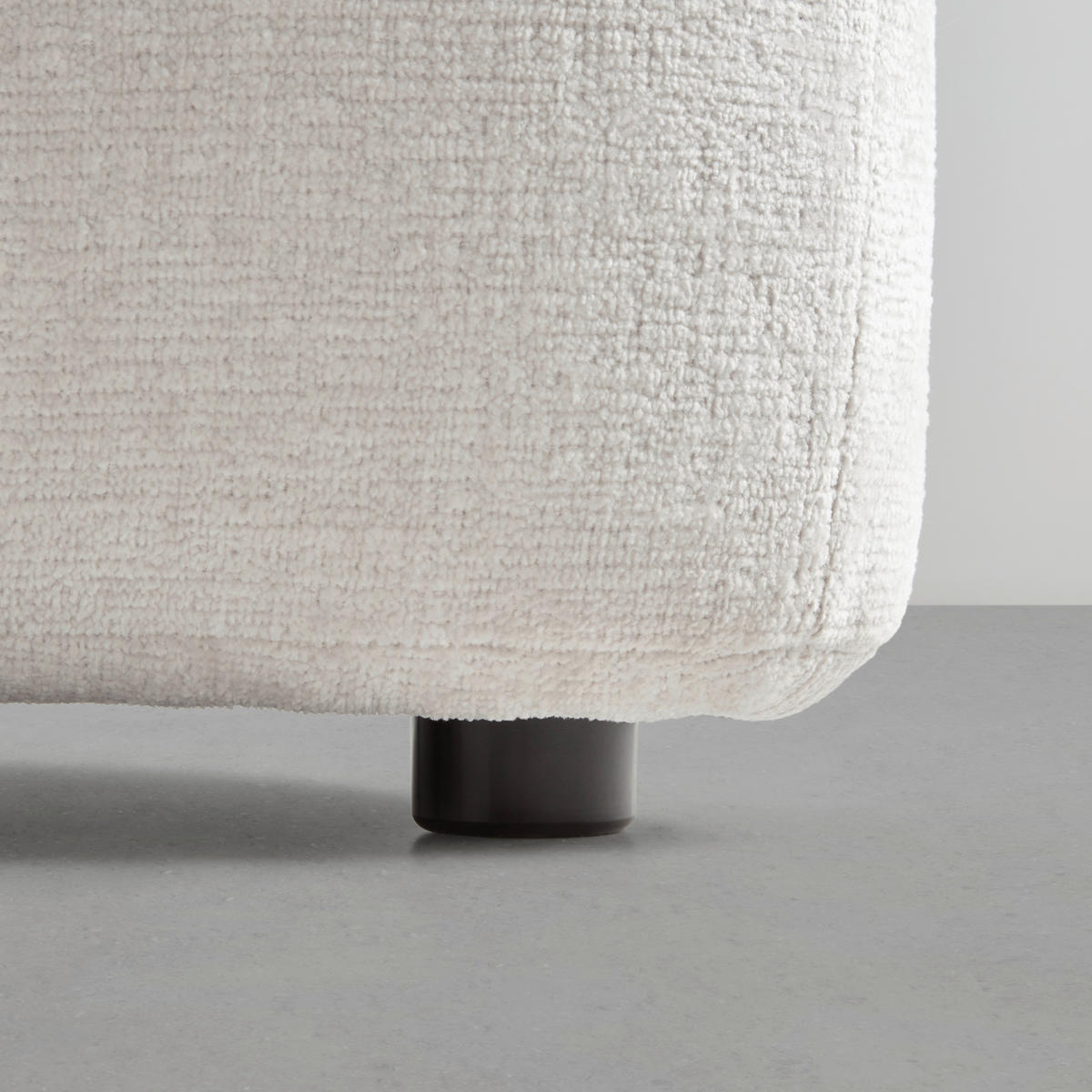 PALL i textil beige  - beige/svart, Modern, textil/plast (102/42/66cm) - MID.YOU