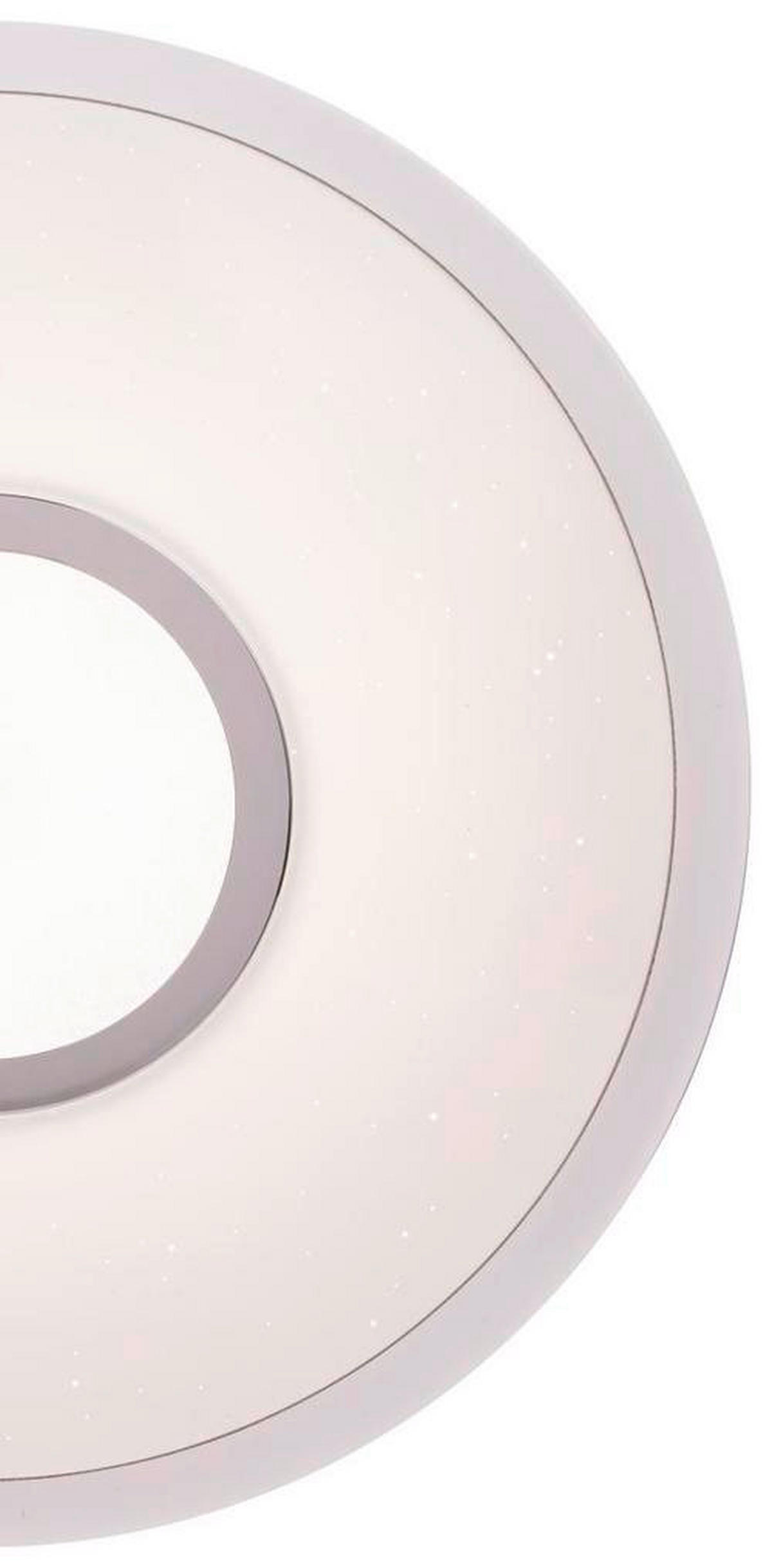 LED-DECKENLEUCHTE Connor  Smart 40/6,5 cm   - Basics, Kunststoff/Metall (40/6,5cm) - Globo