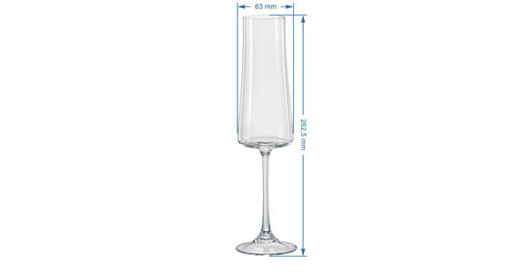 GLÄSERSET Bardolino 18-teilig - Klar, KONVENTIONELL, Glas - Novel