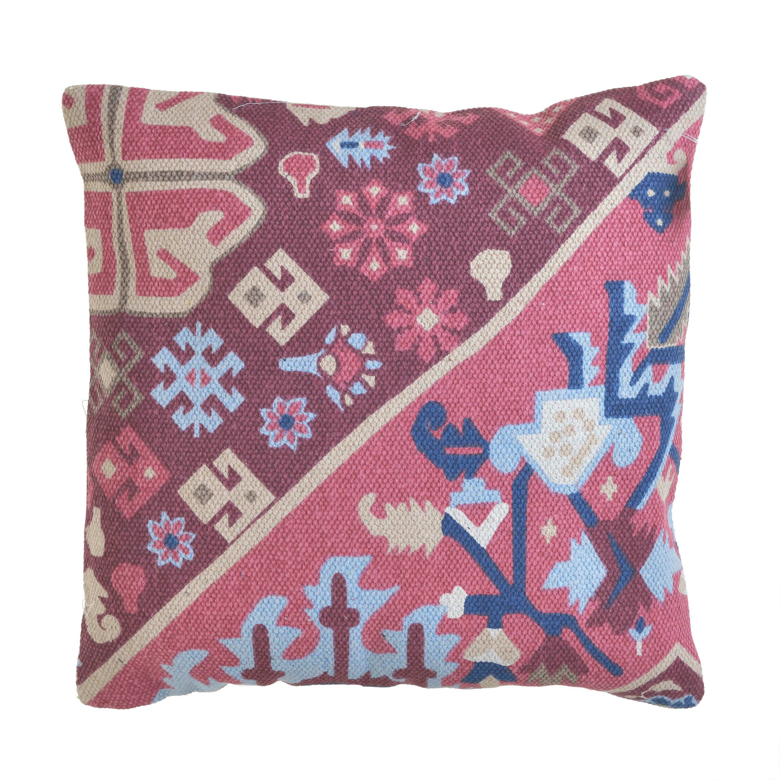 ZIERKISSEN  45/45 cm   - Pink, Trend, Textil (45/45cm)