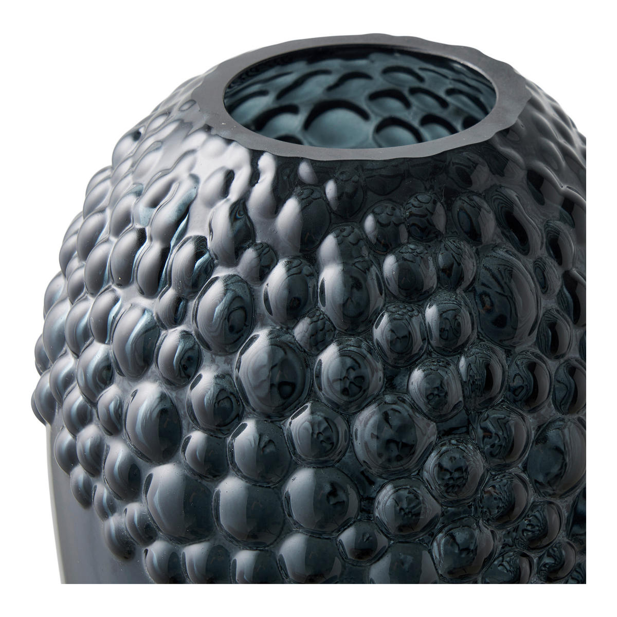 VASE Vase  - Dunkelgrau, Basics, Glas (14/25cm)