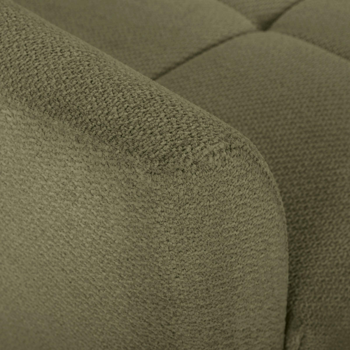 ECKSOFA Olivgrün Webstoff  - Buchefarben/Olivgrün, KONVENTIONELL, Holz/Textil (169/294cm) - Carryhome