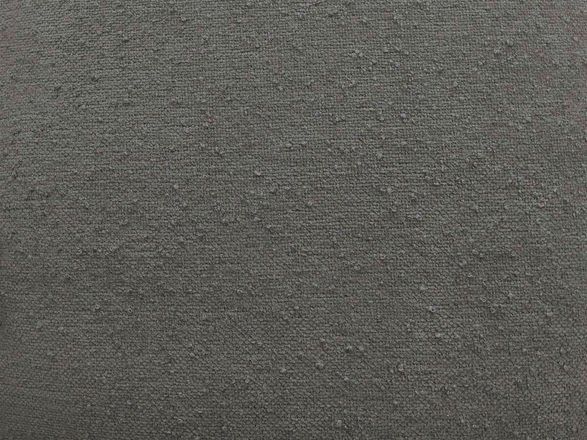 HOCKER EVEREST Struktur Dunkelgrau  - Dunkelgrau/Schwarz, MODERN, Kunststoff/Textil (166/100/40cm)