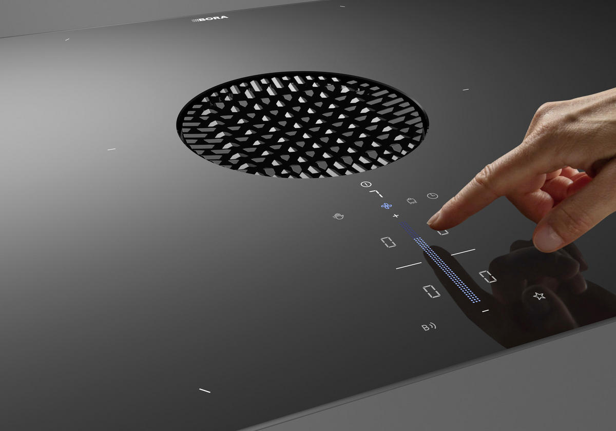 KOCHFELD-DUNSTABZUG-KOMBI PUXU2R  - Schwarz, KONVENTIONELL, Glas (83/19,9/51,5cm) - Bora