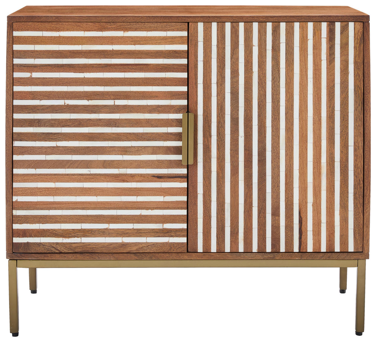 KOMMODE  in 85/75/40 cm  - Schwarz/Honig, LIFESTYLE, Holz/Kunststoff (85/75/40cm) - Livetastic