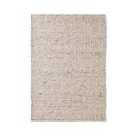 HANDWEBTEPPICH Wohnzimmer 70/130 cm Beige rechteckig  - Beige, Basics, Textil (70/130cm) - Linea Natura