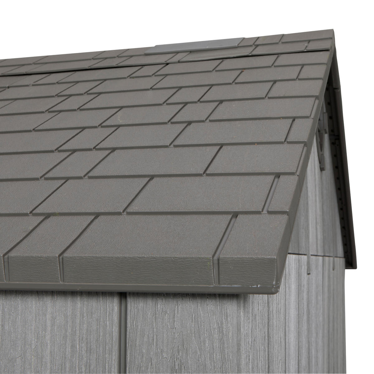 GERÄTEHAUS 305/244/244 cm  - Dunkelgrau, Basics, Kunststoff (305/244/244cm)
