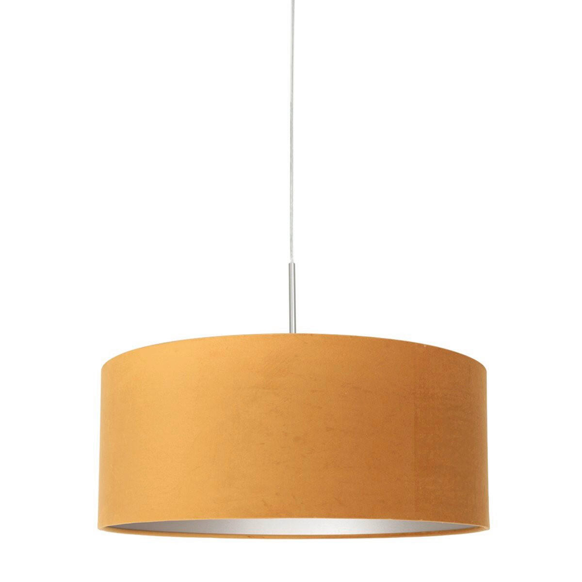 HÄNGELEUCHTE SPARKLED LIGHT 50/135/50 cm  - Goldfarben, Trend, Leder (50/135/50cm)