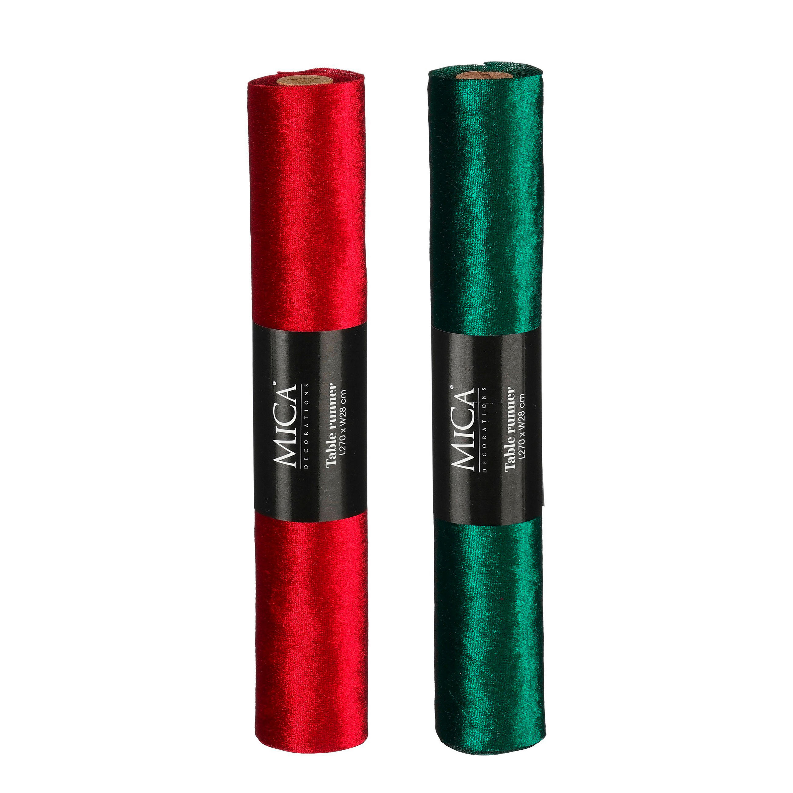 NADSTOLNJAK - višebojna, Osnovno, tekstil (270/28/0.1cm)