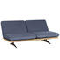 SCHLAFSOFA in Holz, Textil Blau - Blau/Beige, Design, Holz/Textil (204/92/90cm) - Dieter Knoll SCHLAFSOFA in Holz, Textil Blau - Blau/Beige, Design, Holz/Textil (204/92/90cm) - Dieter Knoll