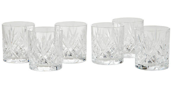 GLÄSERSET Stella  6-teilig  - Transparent, KONVENTIONELL, Glas (300ml) - Novel