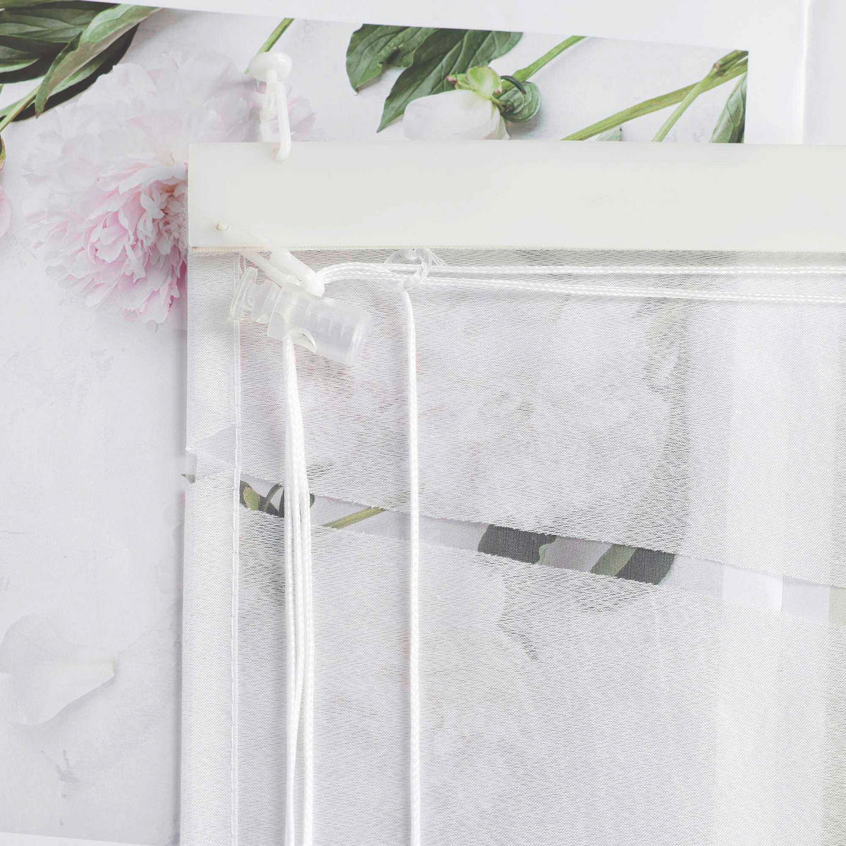 FALTROLLO  transparent  60/140 cm    - Weiß Hochglanz, Basics, Textil (60/140cm) - Joyswahl