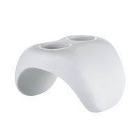 WHIRLPOOL-SPA-SET 29/29/26 cm  - Weiß, Basics, Kunststoff (29/29/26cm)