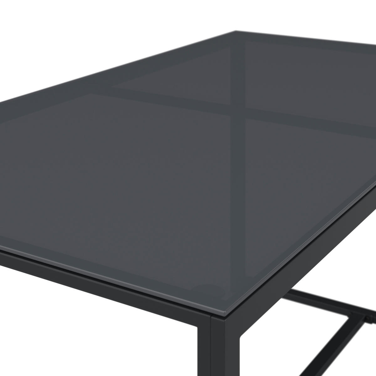 Set Mobilier De Grădină 5 piese  - gri deschis/antracit, Romantik / Landhaus, plastic/sticlă (256/244cm) - Ambia Garden