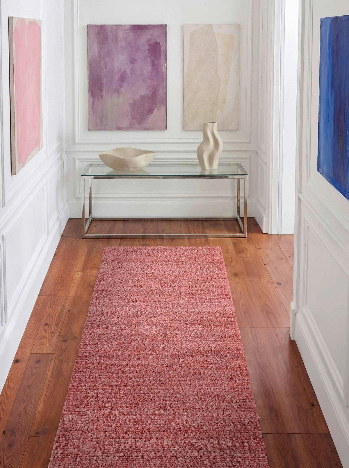 LÄUFER 80/200 cm Notting Hill Dunkelrosa  - Dunkelrosa, Basics, Textil (80/200cm) - Ted Baker