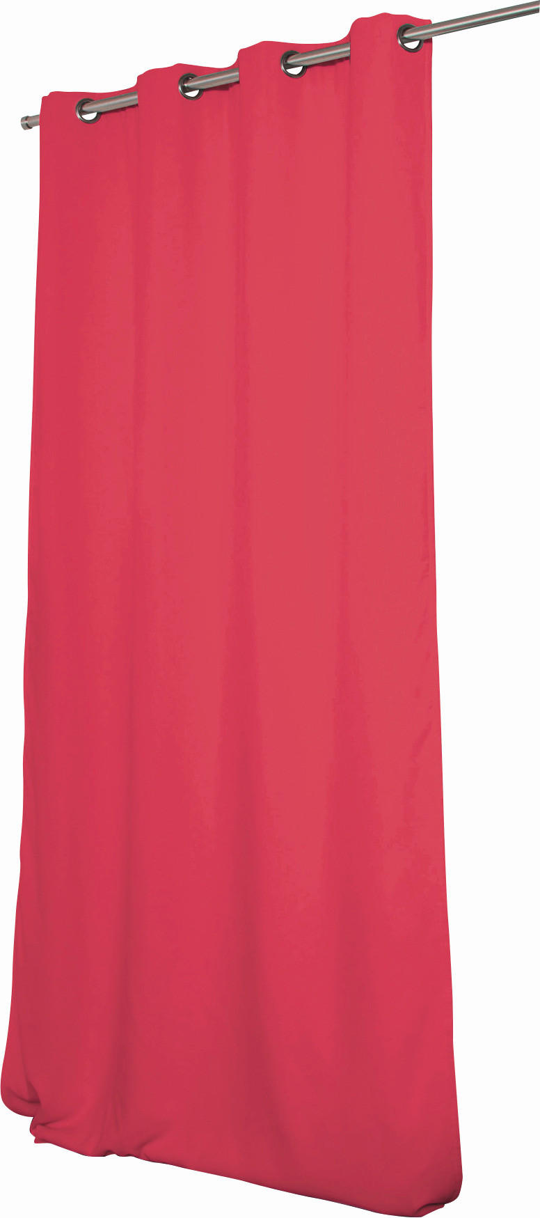 WÄRMESCHUTZVORHANG Verdunkelung  - Pink, Design, Textil (145/260cm)