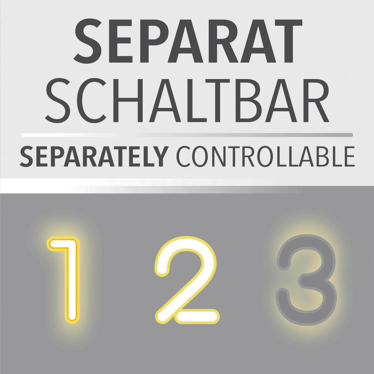 LED-DECKENLEUCHTE 60/60/17.8 cm  - Messingfarben/Schwarz, Design, Kunststoff/Metall (60/60/17.8cm) - Neuhaus PURE