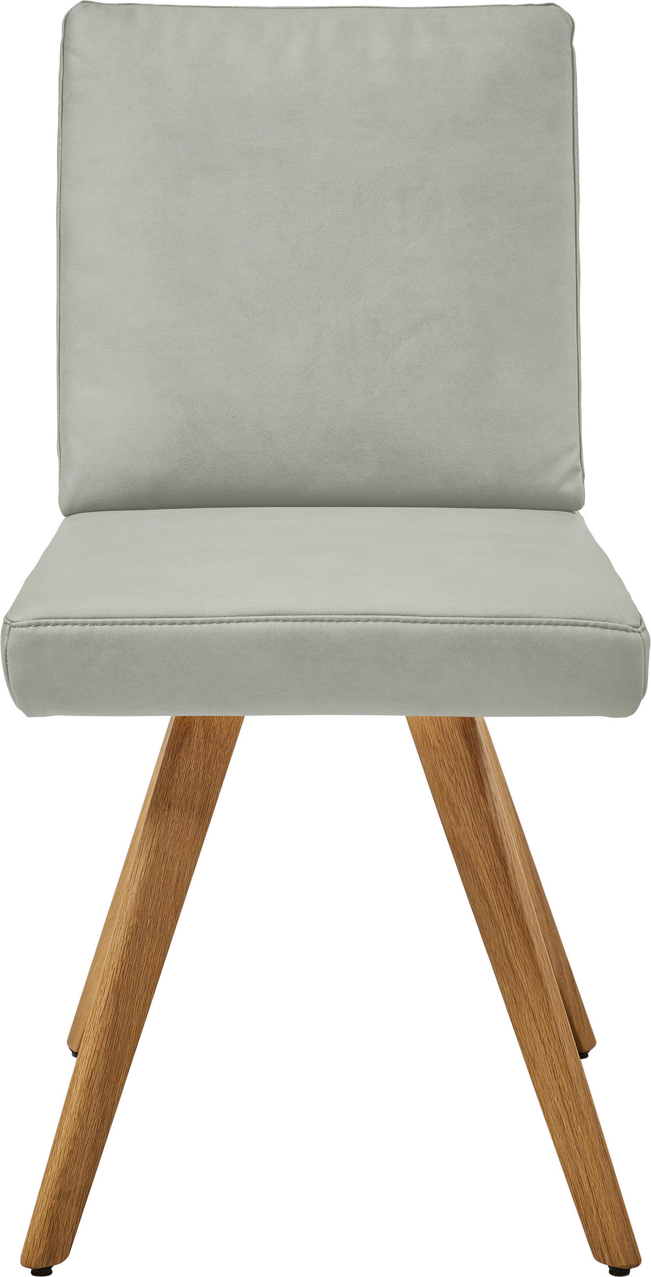STUHL  in Mikrofaser Textil, Holzwerkstoff  - Eichefarben/Hellgrau, Design, Holzwerkstoff/Textil (46/94/58cm) - Dieter Knoll