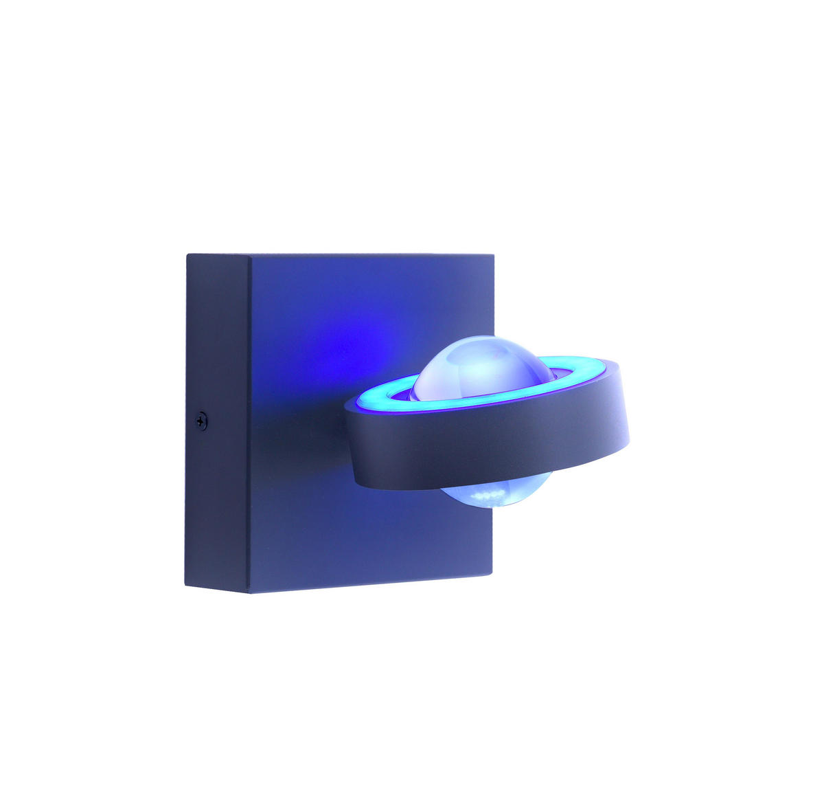 LED-WANDLEUCHTE - Anthrazit, Design, Metall (15,7/13/13cm) - Paul Neuhaus
