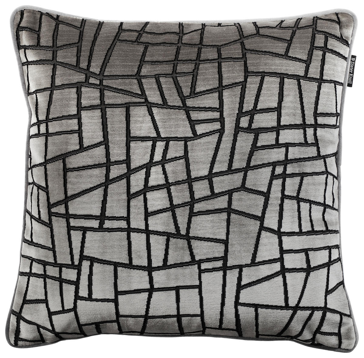 KISSENHÜLLE 45/45 cm  - Anthrazit, Textil (45/45cm) - Dieter Knoll