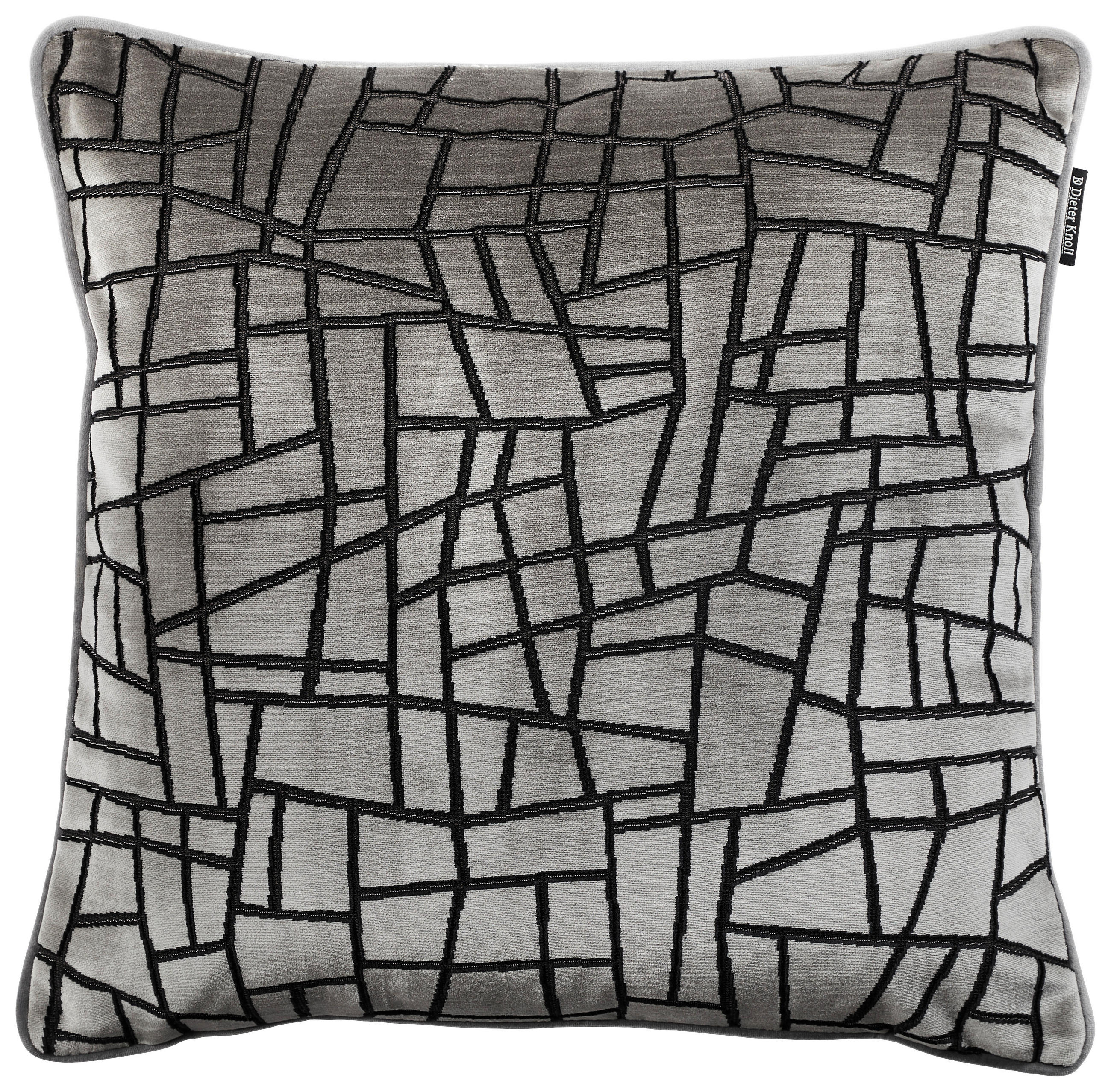 Dieter Knoll Kissenbezug Anthrazit 45x45 cm