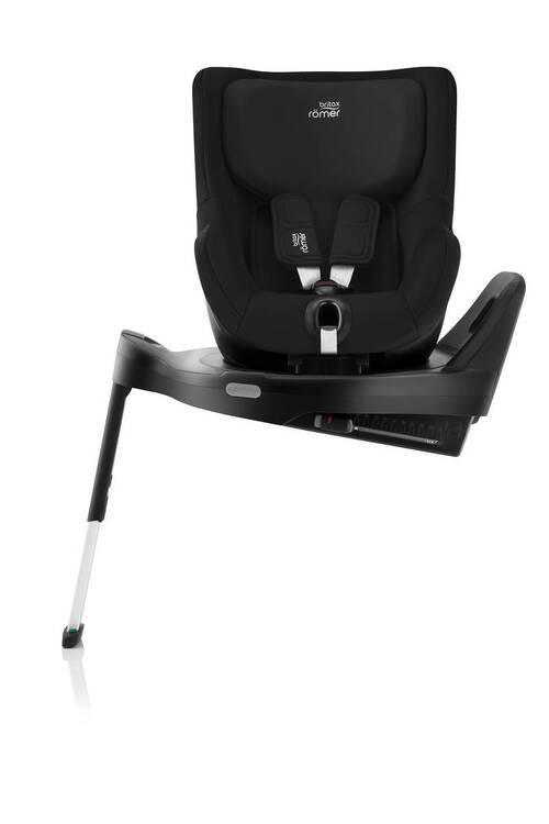 REBOARDER-KINDERSITZ Dualfix Pro  - Schwarz, Basics, Textil (44/48/74cm) - Britax Römer