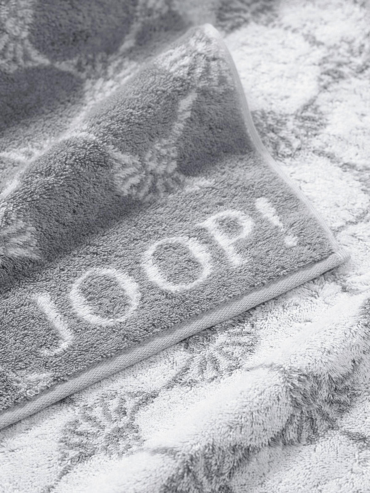 DUSCHTUCH 80/150 cm JOOP! CLASSIC  - Silberfarben, Basics, Textil (80/150cm) - Joop! Living