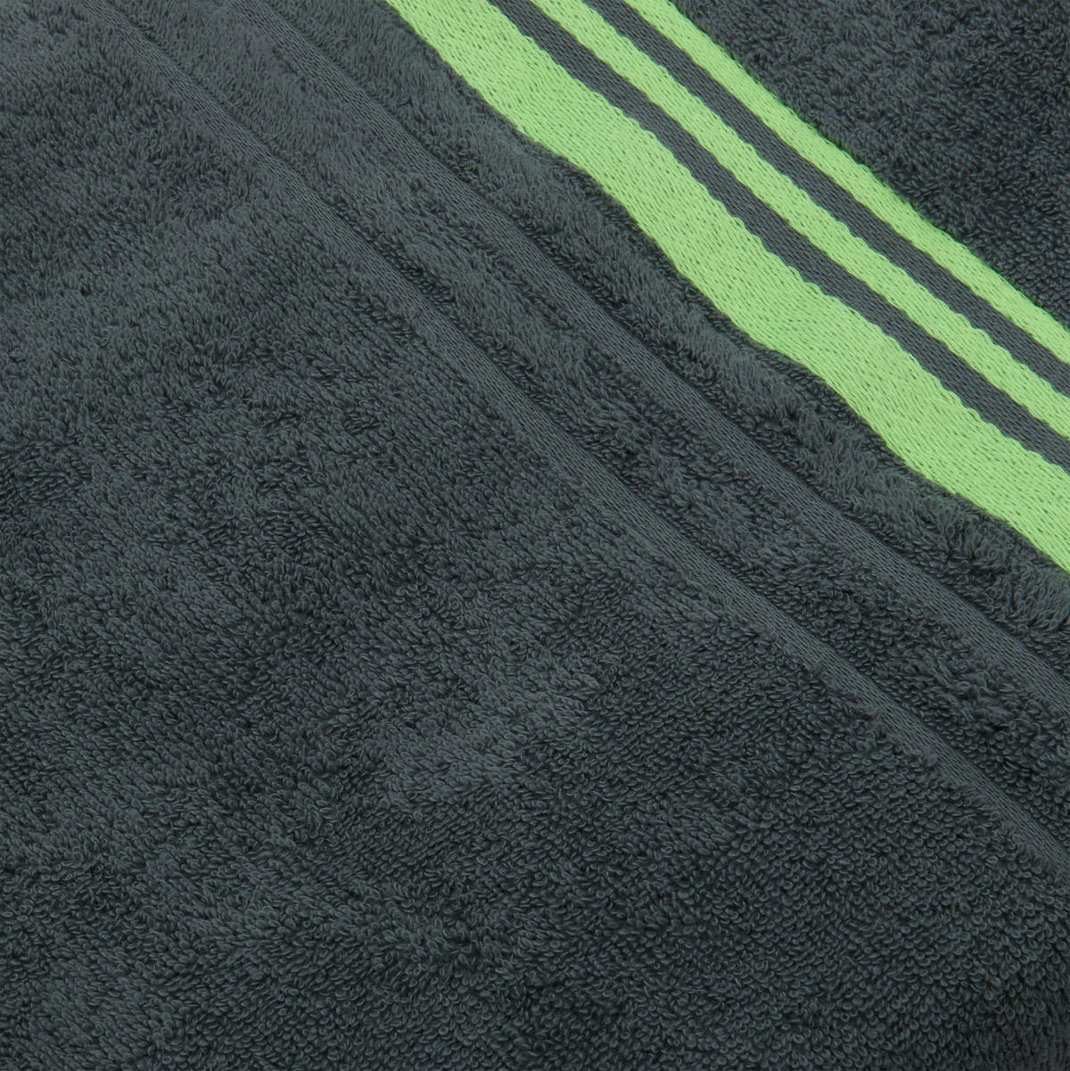 DUSCHTUCH 70/140 cm Eigenmodelle 2026  - Grau/Grün, Design, Textil (70/140cm) - Kleine Wolke