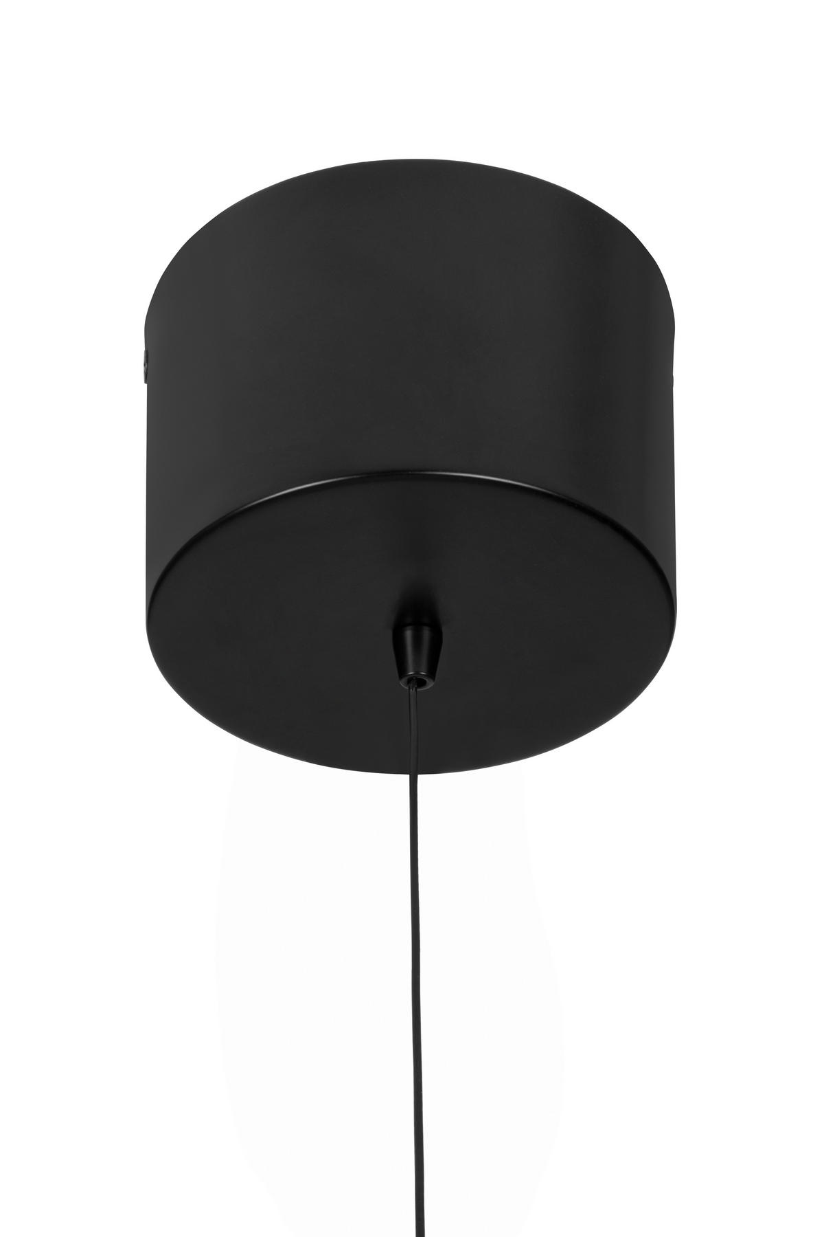 LED-HÄNGELEUCHTE Bedford 12/150 cm   - Schwarz, Design, Kunststoff/Metall (12/150cm) - Novel
