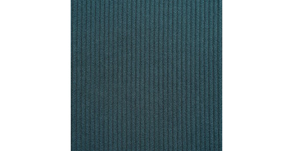SCHWINGSTUHL in Eisen Mikrofaser - Petrol/Schwarz, Design, Textil/Metall (44/100/59cm) - Carryhome