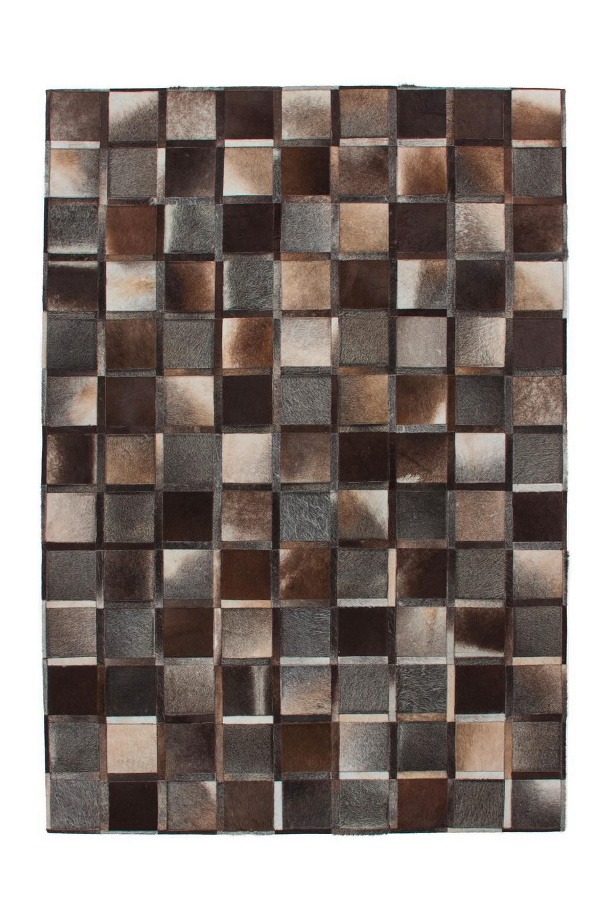 FLACHWEBETEPPICH 120/170 cm Lavish 410 Grau Grau  - Grau, Basics, Leder/Textil (120/170cm) - Novel