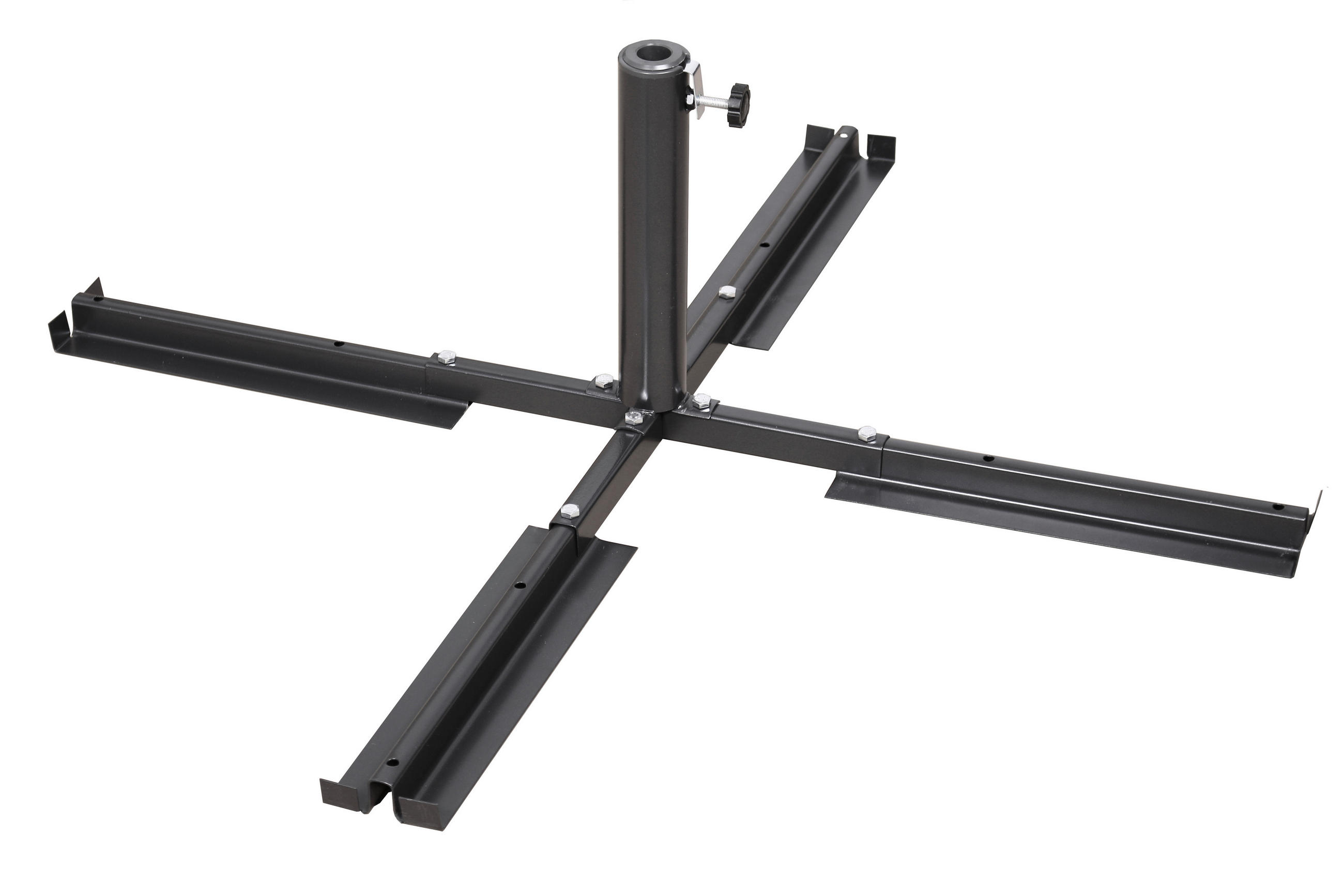 STOJAN NA SLUNEČNÍK  - antracitová, Basics, kov (105/105/35cm) - Schneider
