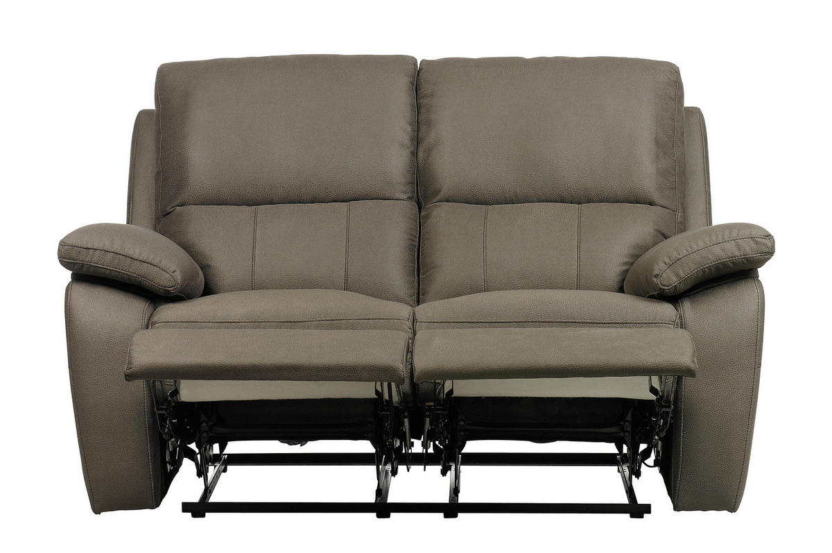 Sitzgarnitur inkl. Funktionen Flachgewebe Braun  - Braun, KONVENTIONELL, Kunststoff/Textil (198/149/94/95/99cm) - Xora