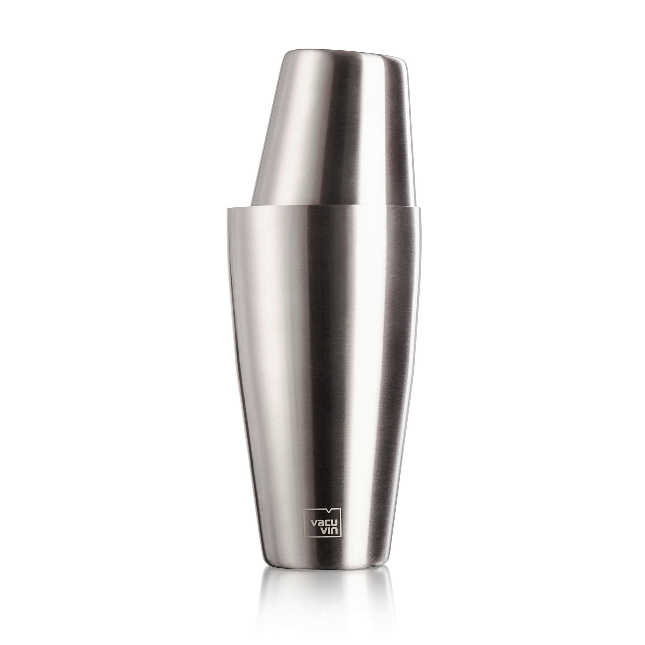 COCKTAIL-SHAKER - Edelstahlfarben, Basics, Metall (9.40/9.40/17.30cm) - Vacu Vin