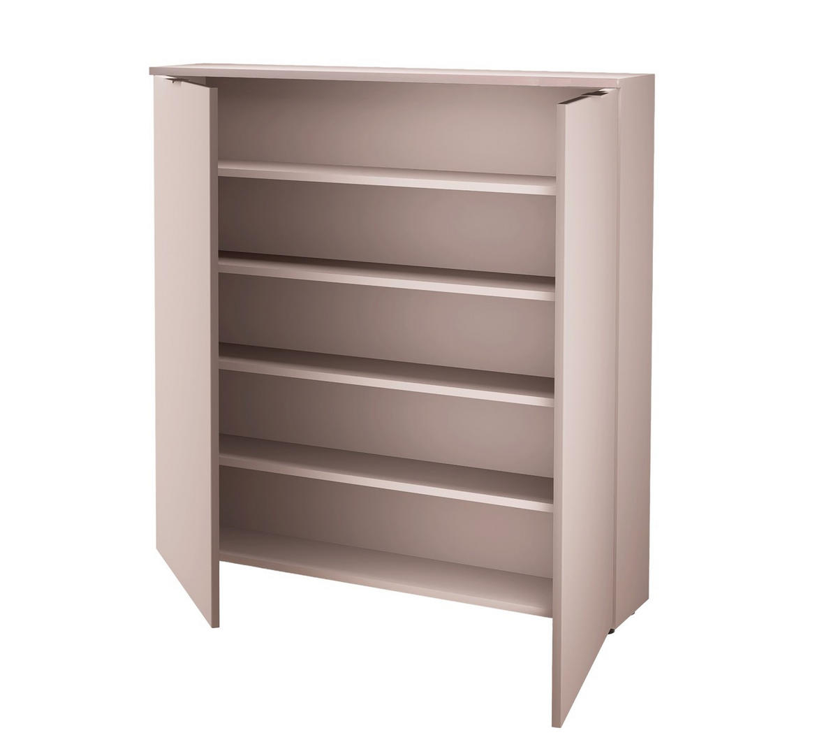 SCHUHSCHRANK  in 100/103/22 cm  - Beige/Schwarz, Design, Holzwerkstoff/Metall (100/103/22cm) - Livetastic