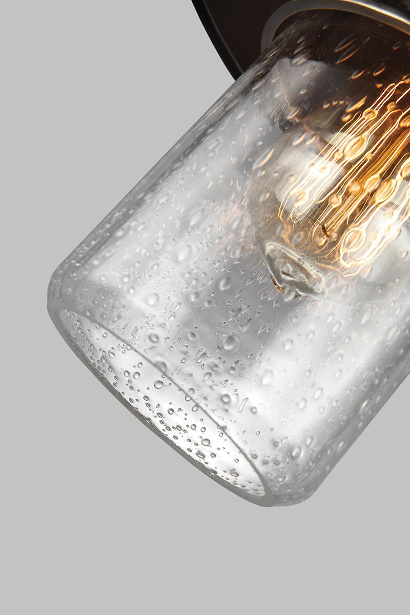 AUSSENHÄNGELEUCHTE - Edelstahlfarben/Grau, Konventionell, Glas/Kunststoff (22.9/50cm) - Elstead Lighting