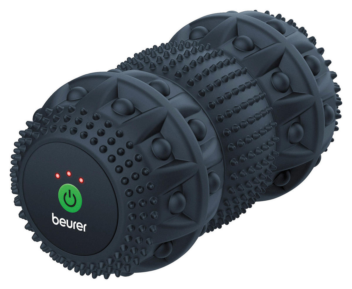 MASSAGEROLLE - Schwarz, KONVENTIONELL, Kunststoff (15,6/8,7/8,7cm) - Beurer