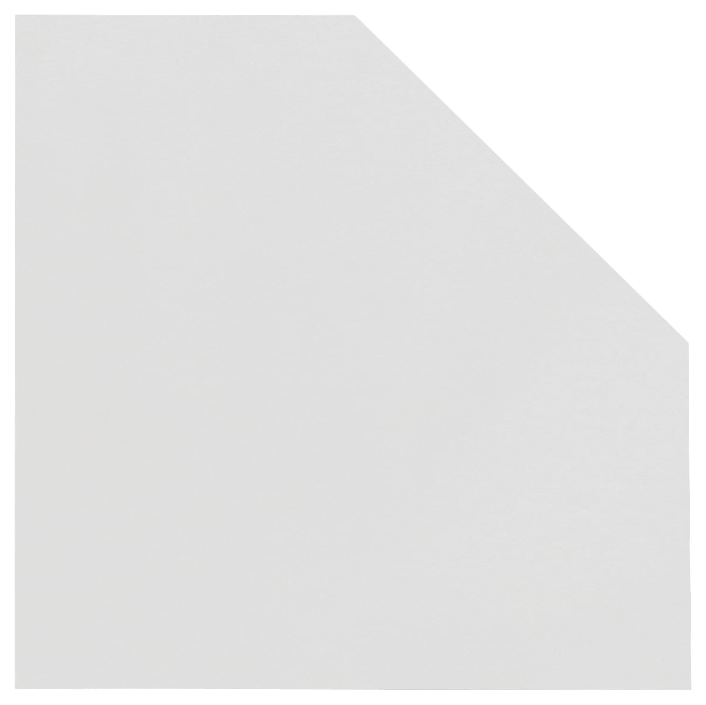 ECKVERBINDUNGSPLATTE  in Weiß  - Weiß, Basics, Holzwerkstoff (65/2,2/65cm) - MID.YOU
