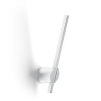LED-WANDLEUCHTE 8/43,1/3,85 cm   - Chromfarben/Weiß, Design, Kunststoff/Metall (8/43,1/3,85cm) - Joop!