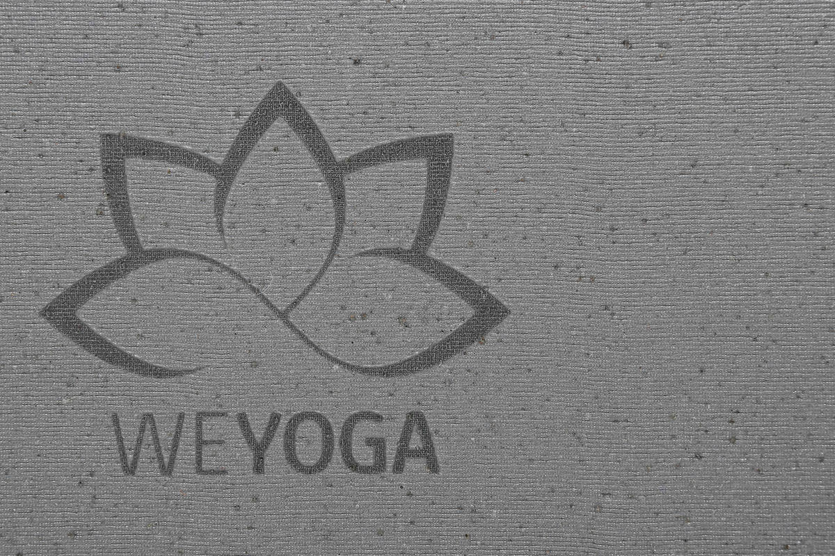 YOGAMATTE - Anthrazit, Basics, Holz/Kunststoff (60/190cm) - WECON HOME