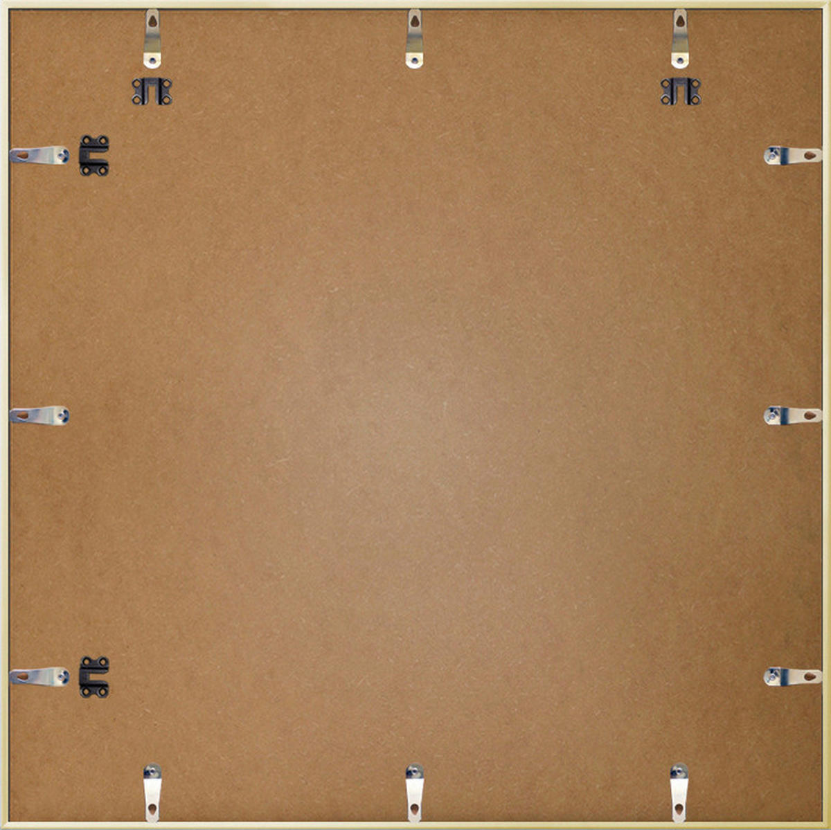 BILDERRAHMEN 70/70/1,8 cm  - Goldfarben, Basics, Papier/Holzwerkstoff (70/70/1,8cm)