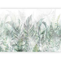 FOTOTAPET 250/175 cm  - mintgrön/grå, Lifestyle, textil (250/175cm) - artgeist