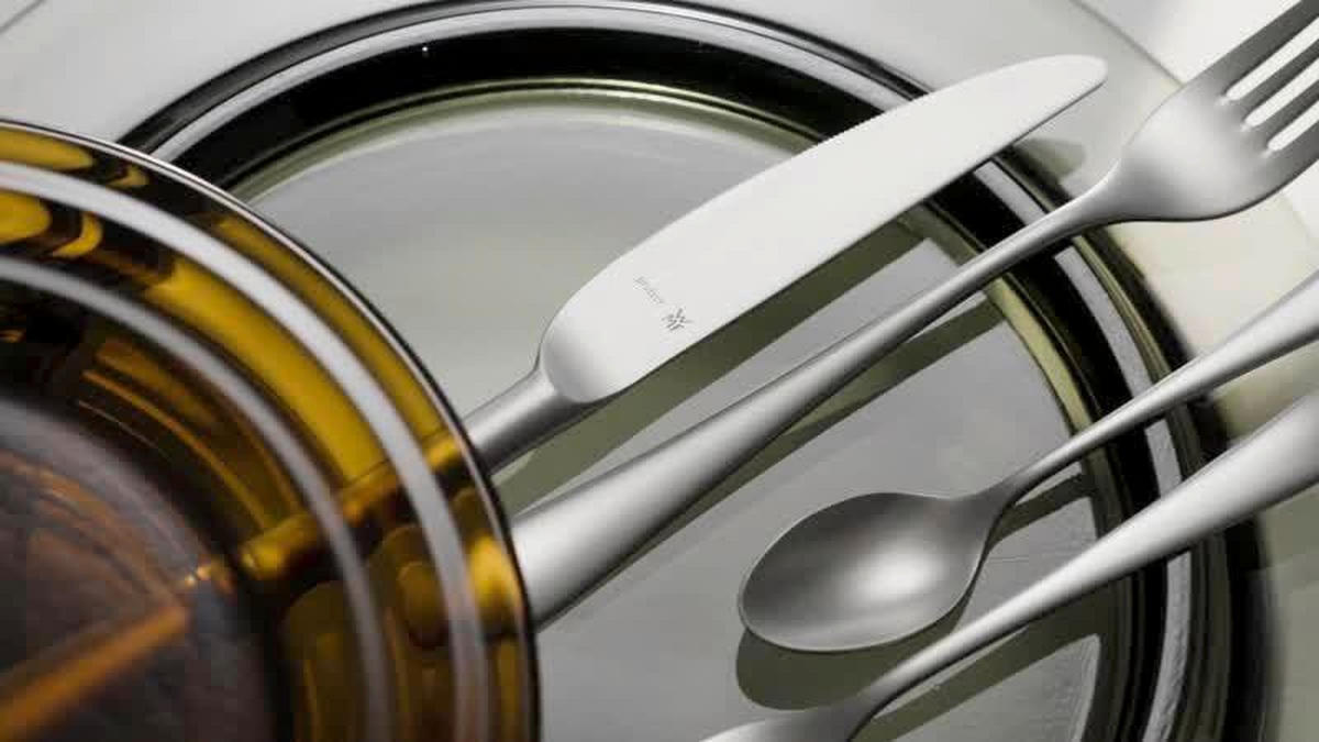 BESTECKSET 30-teilig  - Edelstahlfarben, Basics, Metall (43,5/27/5,7cm) - WMF