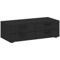 CUTIE CU SERTARE     - antracit, Konventionell, material pe bază de lemn (110,7/35/51,9cm) - Carryhome
