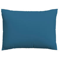 KOPFPOLSTERBEZUG WOVEN SATIN 60/80 cm  - Blau, Basics, Textil (60/80cm) - Schlafgut